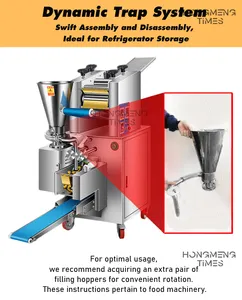 Máquina multifuncional automática redonda para fazer bolinhos de samosa grande e fácil, fabricante de moldes em formato de triângulo, patty Pelmeni da Jamaica