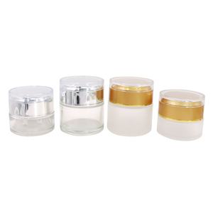 Tarro de Vidrio Transparente Acrílico de Alta Calidad para Cosméticos, Lociones y Cremas, 20g 30g 50g, Venta al Por Mayor - Product Image 4
