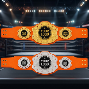 Personalized Custom Heavyweight Championship Belt Adult Size Fantasy Football Boxing Title Belts - Product Image 1