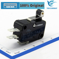 Nouveau Micro-interrupteur OMRON d'origine japonaise V-155-1A6, bouton-poussoir, interrupteur de fin de course japonais