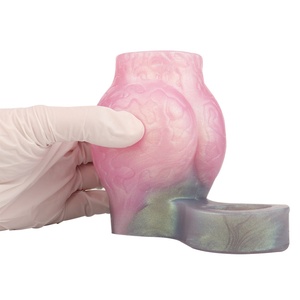 YOCY Funda para Pene Gruesa con Nudo de Perro y Diseño de Calavera de Lobo de Fantasía, Funda Abierta para Alargamiento de Pene Masculino, Juguetes Sexuales para Parejas al por Mayor - Product Image 6
