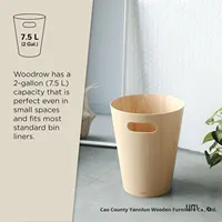 Panier en papier de style japonais, couleur unie, avec couvercle rond en bois, pour usage domestique dans le salon, la cuisine, le bureau ou l'hébergement.