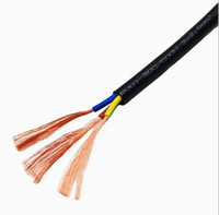 Cable de control de señal eléctrico de cobre RVVP RVV RVSP de 0.5mm, 0.75mm, 1.5mm, 2.5mm, 4mm, 6mm, 2/3/4/5/6 núcleos con blindaje