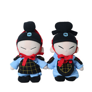 Yueda Youpin – poupées en peluche des guerriers en terre cuite, couleur vert et violet, jouet pour enfants de 5 à 7 ans, figurine en peluche douce unisexe, cadeau - Product Image 2