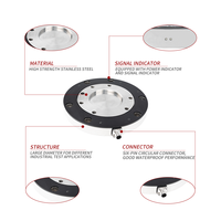 Capteur de couple de force 6 axes de haute précision 200mm 1000N OEM Kunwei pour robots industriels