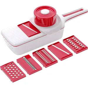 Wholesale price Multi Plastic Manual best Slicer Perfect Tomato Slicer With 6 Blades