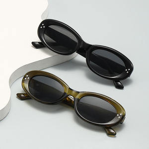 Nouvelles arrivées de lunettes de soleil en acétate italien Lunettes de soleil rondes anti UV TAC en acétate polarisées Unisexe - Product Image 4