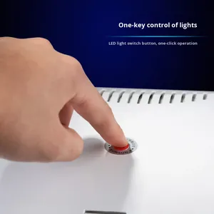 Aquarium d'eau douce super blanc à auto-circulation avec filtre intégré, réservoir en verre pour salon, bureau, maison, 2 ans - Product Image 5