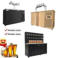 Dispensador de Cerveza de Barril de Acero Inoxidable XIFA, Sistema de Servicio Automático, Calidad ISO13485, Sistema de Servicio Inteligente, 8-20 Grifos, 220V