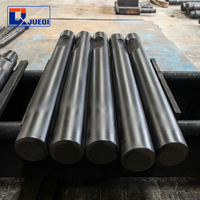 Burin de Marteau Piqueur Hydraulique à Pointe Émoussée avec Dureté Dégradée HRC46-48, Corps HRC52-54, Outil de Brise-roche à Extrémité de Travail pour la Vente