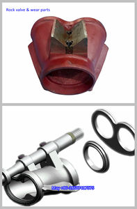 Pièces <span class=keywords><strong>de</strong></span> <span class=keywords><strong>pompe</strong></span> à béton Schwing, vanne à roche en acier moulé pour <span class=keywords><strong>pompe</strong></span> à béton Schwing Stetter 10181912 - Product Image 3