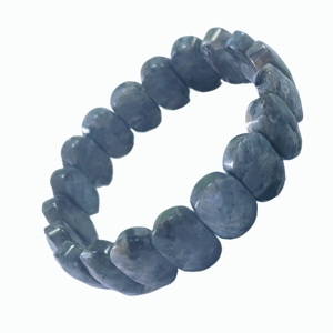Bracelet de guérison en fulgurite, bijoux en pierres naturelles pour l'équilibre énergétique, le bien-être spirituel et le soulagement de l'anxiété - Product Image 4