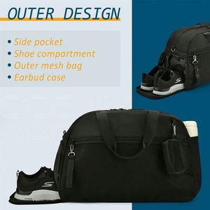 Sac de sport léger de haute qualité pour le yoga, le football, le basketball, accessoires de sport, sacs de voyage pour hommes et femmes, sacs de sport de luxe, fabriqué en usine BSCI. - Product Image 3