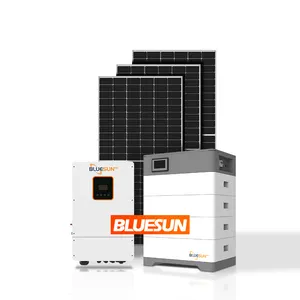库存8kw 10kw 12kw太阳能系统混合动力，带堆叠电池，操作简单