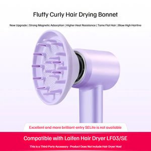 Accesorio Difusor para Secador de Pelo con Motor de Cepillado de Rizado Automático Compatible con Laifens LF03 SESE2 Reingenierizado (Morado) - Product Image 2