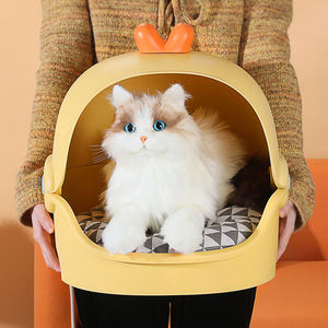 Nieuwe Vier Seizoenen Kattennest Semi-Ingesloten Verwijderbaar En Wasbaar Huisdierenhuis Winter Warm Kattenhondennestbed - Product Image 6