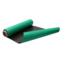 Feuilles magnétiques industrielles en ferrite PVC PET super résistantes et colorées, souples, flexibles, plates, en caoutchouc, découpables, pliables, personnalisables, vente en gros