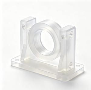 Custom Precision <b>PC</b> Machined Part CNC Fabricated Clear Plastic Component CNC Machining Service - Product Image 6