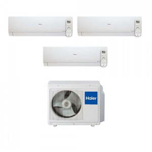 CLIMATISEUR HAIER TRIAL SPLIT INVERTER BREZZA series (BS4) 7 + 7 + 9 avec 3U19FS1ERA Class A ++ 7000 + 7000 + 9000 - Product Image 1