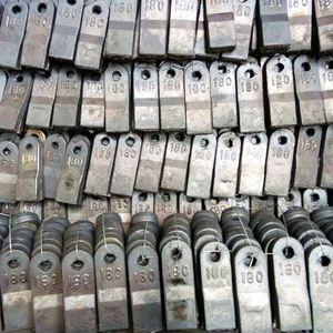 Equipo de Minería de Oro, Piezas de la Trituradora de Martillos: Bloque de Hierro y Placas de Protección Superior e Inferior - Product Image 3