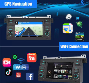 Radio de coche Android 7 '9 pulgadas para BMW E46 1998 ~ 2006 con Carplay inalámbrico Android función automática estéreo <span class=keywords><strong>Multimedia</strong></span> para coche - Product Image 2