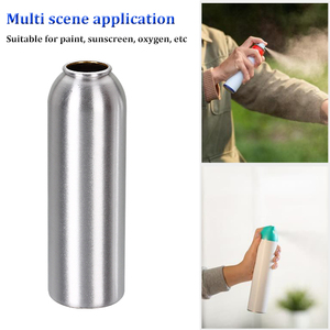 Bote de lata para pulverización de pintura rellenable, botella de Aerosol de aluminio personalizado, protector solar - Product Image 3