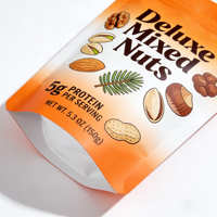 Sachet Doypack Refermable Résistant aux Chocs pour Noix, Snacks et Nouilles – Emballage Alimentaire Sans BPA, Taille et Design Personnalisables