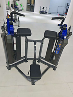 Máquina de curl de bíceps isolateral con carga de pin para entrenamiento de fuerza de brazos, equipo de gimnasio comercial Rosen