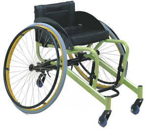 Fauteuil roulant de tennis en aluminium Tennet avec roues arrière à dégagement rapide, largeur de siège réglable 30-40 cm, transport léger - Product Image 5