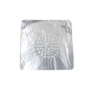 Feuilles de papier aluminium argenté prédécoupées de 12 cm pour accessoires de chicha/narguilé (en vrac) - Product Image 4