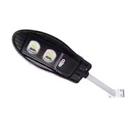 Lampe solaire intégrée tout-en-un 50W-200W, radar, éclairage public, LED, corps en plastique ABS, IP65, alimentée par batterie, certifiée CE, 6000K, lumière du jour