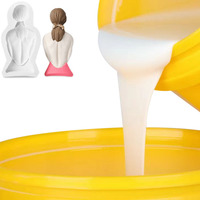2024 Ventes d'usine Caoutchouc de silicone liquide RTV2 LSR 5 10 15 20 25 30 35 Shore A platine et étain Cure Caoutchouc de silicone Moulage liquide