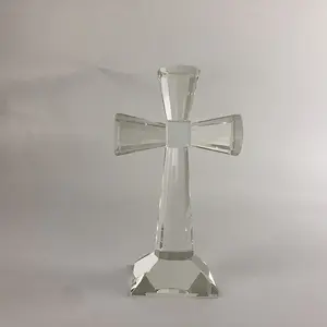3d激光优雅水晶圣诞十字架纪念品