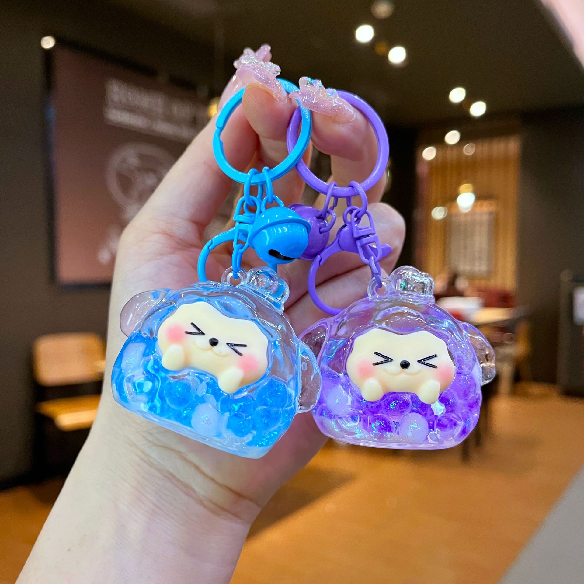 Round Crystal Keychain - Furever In Crystal - Foto 11