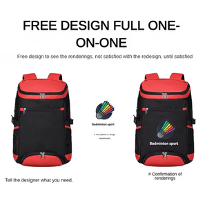 Customized Logo Training Sports Backpack Large Capacity <strong>Basketball</strong> Backpacks Multi Function Badminton Bag With <strong>Shoe</strong> Compartment - Product Image 6