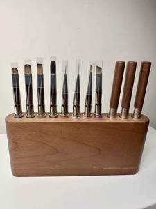 Ensemble <span class=keywords><strong>de</strong></span> pinceaux à ongles interchangeables <span class=keywords><strong>de</strong></span> haute qualité, design original, professionnel, avec des pinceaux ultra fins pour la french manucure - Product Image 4