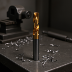 Foret hélicoïdal HSS-Co 1,3 mm, revêtement TiN, auto-centrant pour le perçage du métal - Product Image 3
