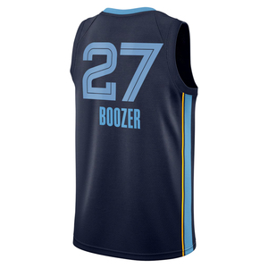 Draft 2026 Memphis # 27 Maillots de basket Cameron Boozer personnalisés, chemises brodées, uniformes pour jeunes, vêtements de sport avec logo - Product Image 1
