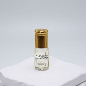 Botellas de Perfume de Lujo de 3ml y 6ml, Botellas de Vidrio Octagonales con Bola de Acero para Roll-on - Product Image 1