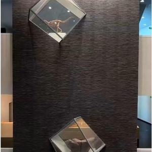 Piastrelle in Ceramica Flessibili Effetto Pietra Grigia Invecchiata, Pannelli Decorativi per Pareti Interne ed Esterne - Product Image 5