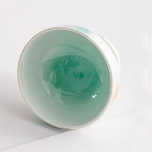 Cuenco de cerámica de tamaño pequeño con soporte para mesa, comida <span class=keywords><strong>Desl</strong></span>, aperitivos, dulces, bodas, Hotel, restaurante, decoración del hogar - Product Image 6
