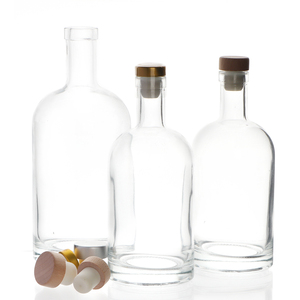 Bán buôn 330ml & 500ml vòng rỗng hổ phách rõ ràng Glass <span class=keywords><strong>Beer</strong></span> chai cho nước thơm & bia bao bì - Product Image 2