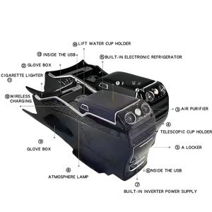 Boîte d'accoudoir de voiture améliorée et modifiée, accoudoir de siège de voiture de luxe, console pour Mercedes-Benz Vito Vclass V250, pièces intérieures automobiles - Product Image 4