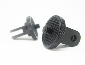 2 adaptateurs en aluminium de 1/4 "-20 pouces pour montage sur trépied, caméras d'action Go Pro Insta360 pour <span class=keywords><strong>SJCAM</strong></span> <span class=keywords><strong>SJ4000</strong></span> pour Xiaoyi - Product Image 5