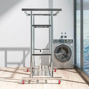 Séchoir à linge double barre en acier inoxydable 304, design moderne, marque Mai Huan, multi-usage pour maison, villa, balcon, extérieur, Chine - Product Image 6
