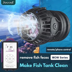 Jecod MOW Series <strong>Aquarium</strong> Wave Maker DC 24V LCD Remote &amp; Phone Control Fish Tank Water Pump - Product Image 2