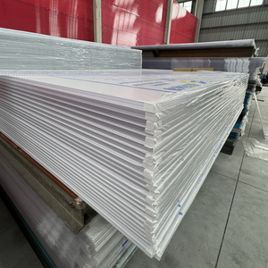 Placa Hueca de <span class=keywords><strong>Policarbonato</strong></span> Industrial al por Mayor para Techos y Paredes 2100x6000mm Azul Transparente 4-20mm con Recubrimiento UV Ecológico para Exteriores - Product Image 3