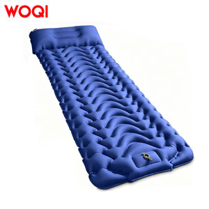 Matelas de couchage gonflable ultraléger WOQI pour le camping, pompe intégrée, idéal pour le camping, la randonnée, Airpad, sac de transport - Product Image 1