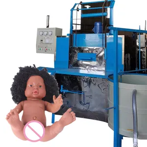 重生婴儿软雕像小脸Pvc头定制压力玩具制造Diy硅胶娃娃模具