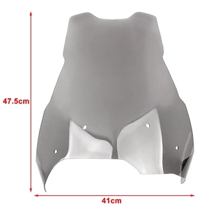 RACEPRO moto pare-brise en plastique ABS pour BMW <span class=keywords><strong>F800GS</strong></span> F650GS F700 2008 2009 2010 2011 <span class=keywords><strong>2012</strong></span> 2013 2014 2015 2016 - Product Image 6